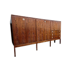 Vintage Xl Halfhoge Kast / Highboard / Buffetkast thumbnail 1