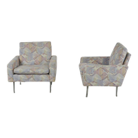 Set Of 2 Lounge Armchairs By Hans Kaufeld 1970’S