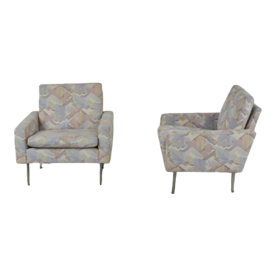 Set Of 2 Lounge Armchairs By Hans Kaufeld 1970’s 1