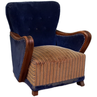 Uniek Frans Antiek Art-Deco Kinderfauteuiltje