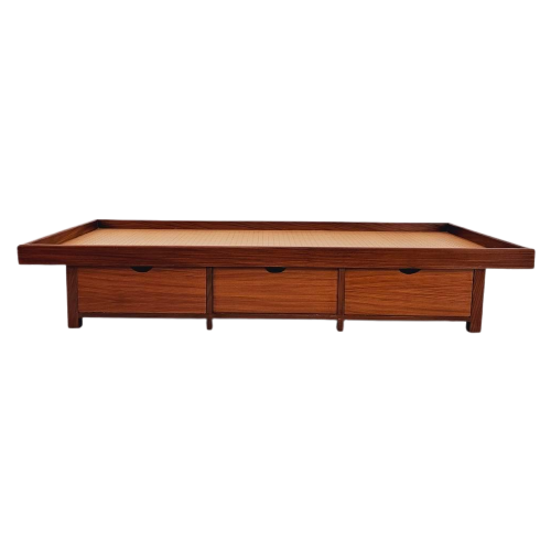 Vintage Deens Design Daybed, 1960S Teak Houten Sofa Bed