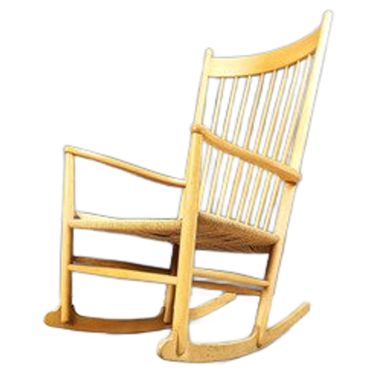 J16 Rocking Chair By Hans Wegner For Fdb Mobler, 1960s 1