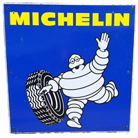 Emaille Michelin Banden Reclamebord🚨
