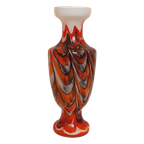 Carlo Moretti Murano Opaline Vaas 38cm thumbnail 1