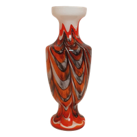 Carlo Moretti Murano Opaline Vaas 38Cm