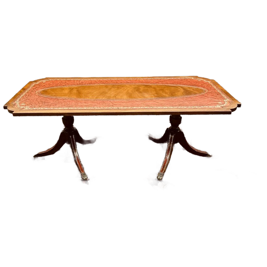 Antieke Engelse Chesterfield Salontafel 1