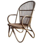 Vintage Rotan Fauteuil Rohe Noordwolde thumbnail 1