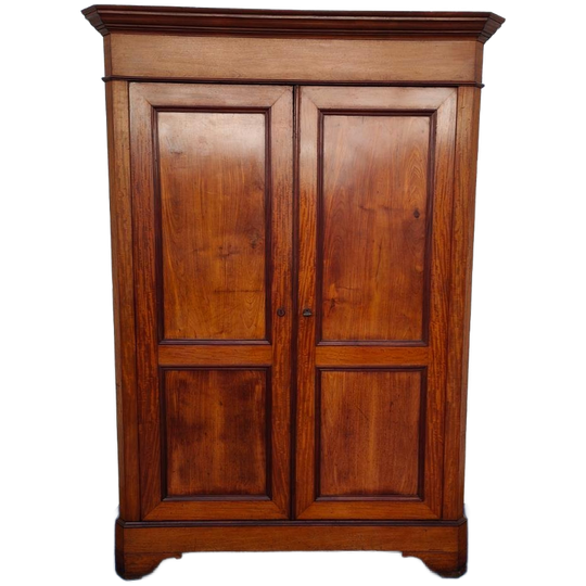 Vintage Antieke Kledingkast Garderobekast Kleerkast Linnenkast Demontabel 510 1