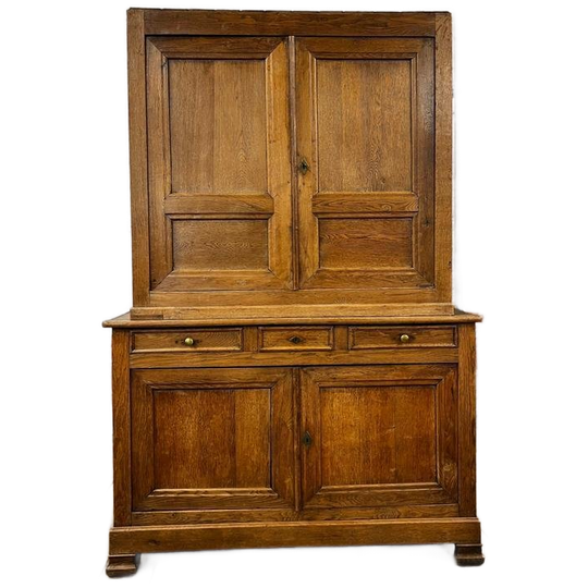 Antieke Xl Hoge Kast (2 Delig) 1