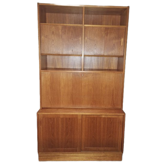 Poul Hundevad Vintage Deens Wandmeubel 1