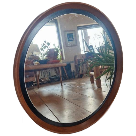 Uno & Östen Kristianssen Spiegel Voor Luxus Mid Century. 1