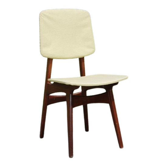 Vintage Stoel Geel Skai 1