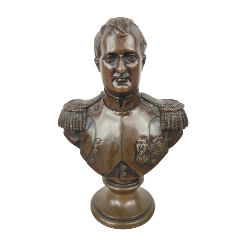 Kleine Bronzen Buste Napoleon