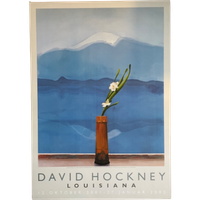 David Hockney, Mt. Fuji And Flowers (1972), The Metropolitan Museum Of Art, New York