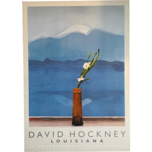 David Hockney, Mt. Fuji And Flowers (1972), The Metropolitan Museum Of Art, New York