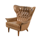 Vintage Wingback Fauteuil 57044 thumbnail 1