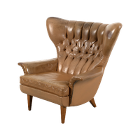 Vintage Wingback Fauteuil 57044