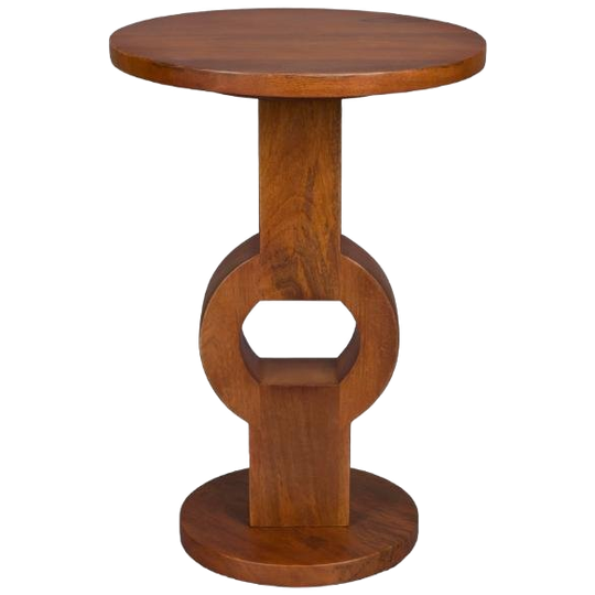 Dutchbone | Tondo Bijzettafel Rond Bruin 1