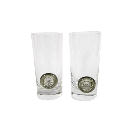 Rosenthal Studio Linie - Bjørn Wiinblad - Pirate Seal - 2 Drinkglazen - 70's 1