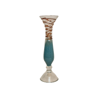 Turqoise Vaasje 24cm