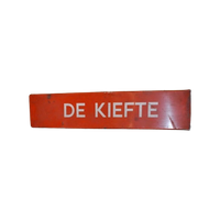 Metalen Naambord Geëmailleerd