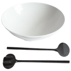 Melamine Salad Bowl And Spoons By Copco Taiwan, 1985 thumbnail 1