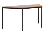 Vepa Kantinetafel, Beuken, Zwart Onderstel, 160 X 75 Cm, Vast Hoogte thumbnail 1