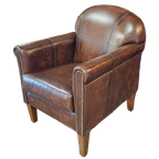 Chesterfield Hammingway Fauteuil - Antiek Bruin thumbnail 1