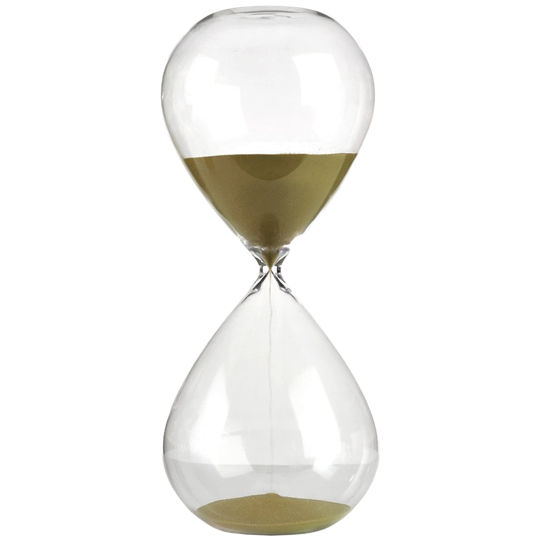 Polspotten | Zandloper Ball Bruin - Maat L 1