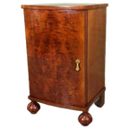 Antieke / Vintage Houten Nachtkastje / Kastje thumbnail 1