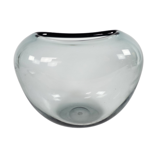 Leerdam Glas - Floris Meydam - Safierkleurige Vaas - 1950's 1