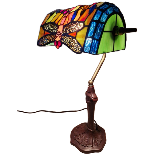 Tiffany-stijl Dragonfly Bureaulamp 45x28 1