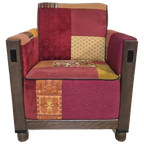 Jantine Ranzijn - Fauteuil - Rooker 03 - Patchwork - Stof thumbnail 1