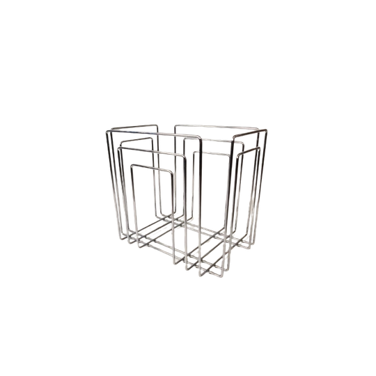 ‘paper Collector’ Magazine Rack In Style Of Willi Graeser, 1980s 1