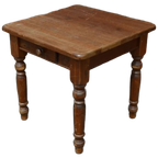 Grenenhouten Eettafel Vierkant thumbnail 1
