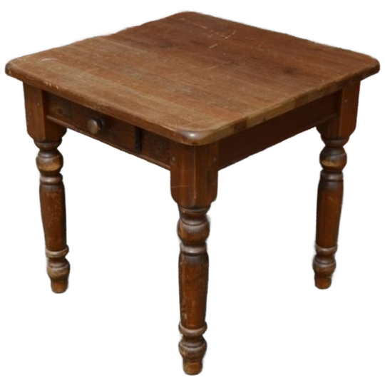 Grenenhouten Eettafel Vierkant 1