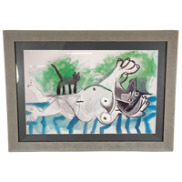 Zeer Grote Reproductie Van Picasso