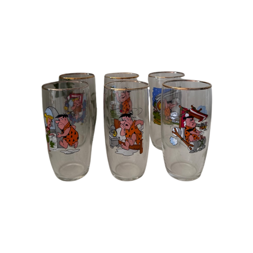 Flintstones Jaren 60 Waterglazen