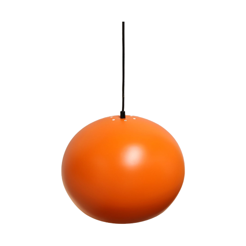 Vintage Orange Space Age Mushroom Lamp, Jaren '60/'70