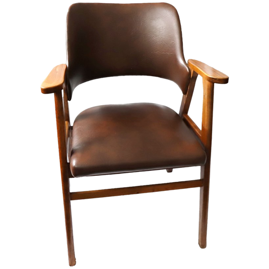 Vintage Stoel Ontwerp Cees Braakman Voor Pastoe, Jaren '50/'60 1