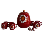 Punch Set 🍊 – Waechtersbach, West-germany Keramiek thumbnail 1