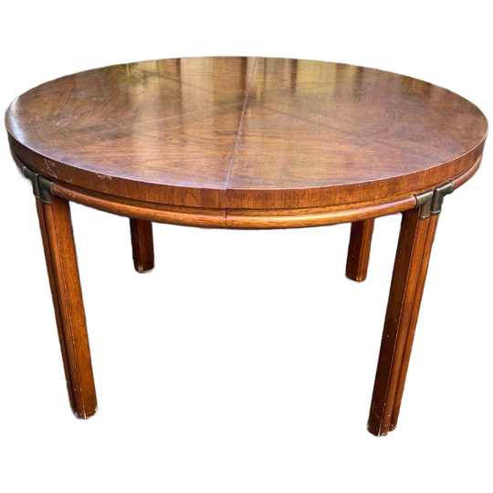 Drexel Heritage Accolade Vintage Ronde Uitschuifbare Eettafel, Exactematen Volgen 1