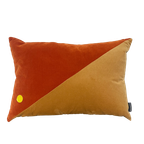 Polspotten Cushion Velvet Gold/Rust 40/60 thumbnail 1