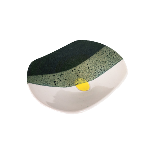 Ettore Sottsass Voor Bitossi - Sottsass (1917-2007) - Raymor - Fat Lava - Schaal - 1950'S 1