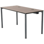 Eromes Luma Bureau, Kersen Havanna Blad, 140 X 70 Cm, Vaste Hoogte Onderstel thumbnail 1