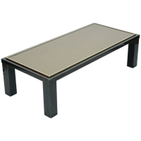 Belgo Chrom By Roger Van Hevel Design Salontafel 23Kt Goud 130Cm
