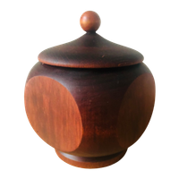 Houten Pot Met Deksel
