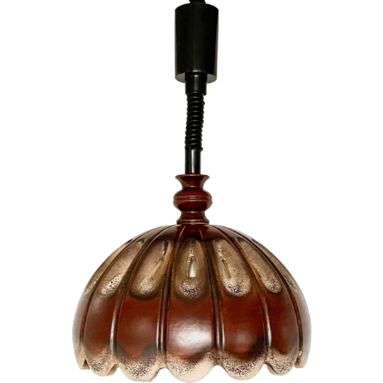 Keramische Hanglamp W. Goebel ‘70 1