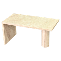 Italiaanse Marmeren Palissandro Salontafel Of Bijzettafel