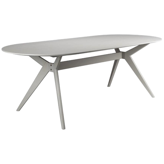 Housecraft | Living Zeme Eettafel Ovaal 220 Hout Beige 1